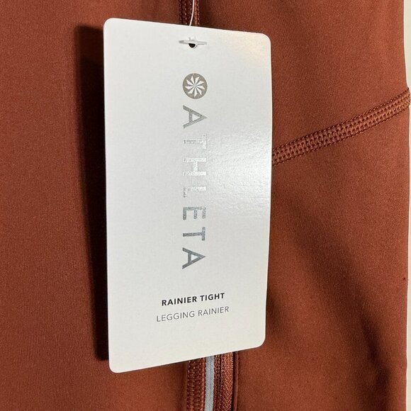 Athleta Rainier High Rise Legging Women's 3X Brown Active Workout Athletic Plus - Picture 8 of 16